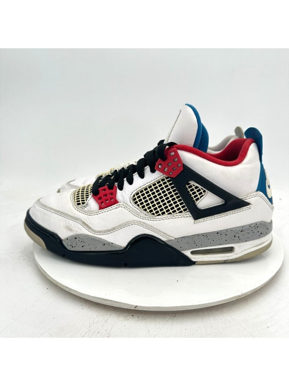 Nike Air Jordan 4 Retro SE What The 4 Men 11 CI1184-146 White Red Blue
